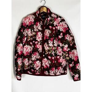Lands' End Women's Light Puffer Jacket Size Large Pre-Owned In Good condition